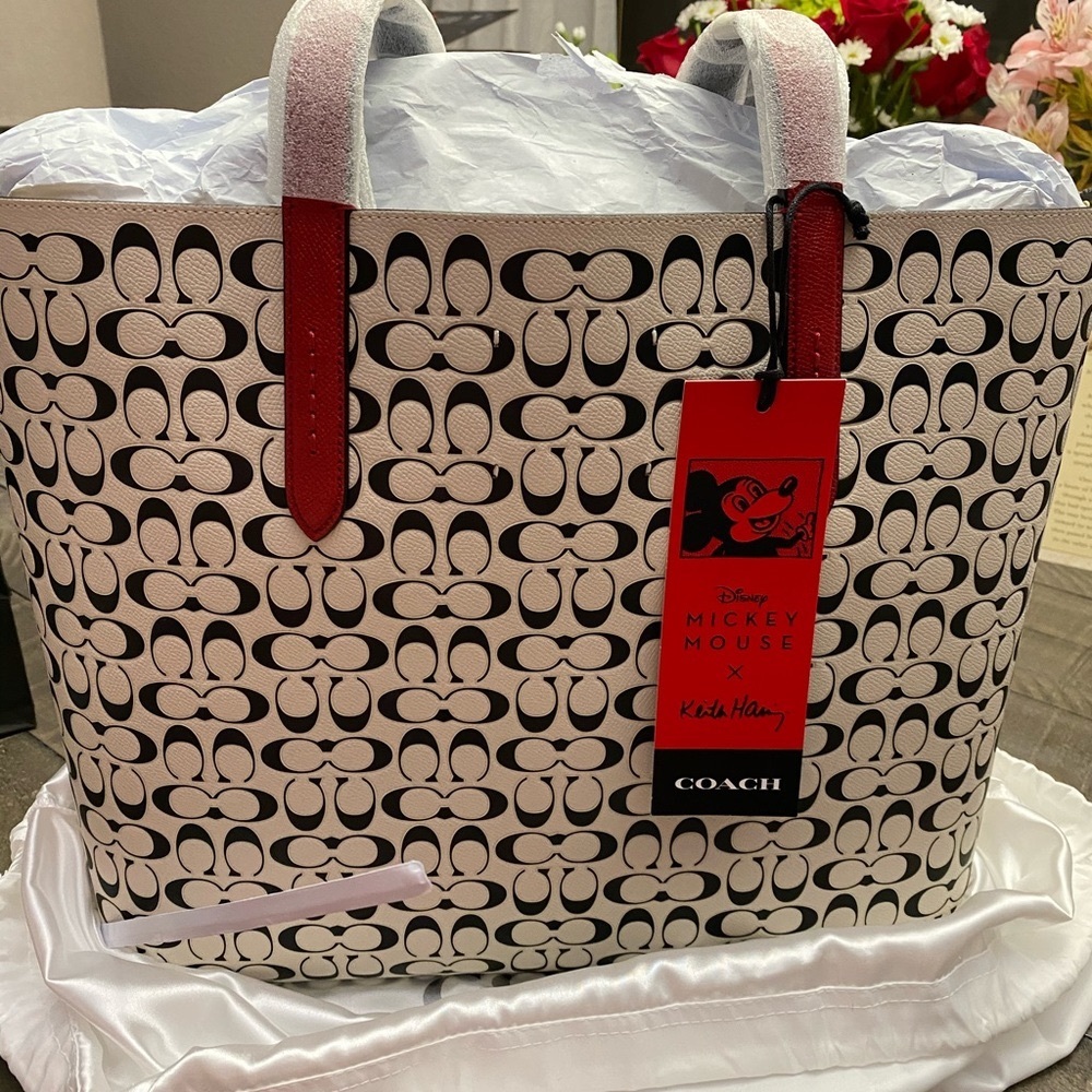 Limited Edition Disney Coach Bag & Card Holder